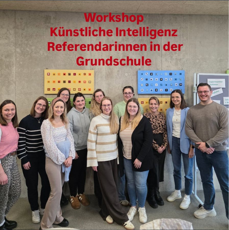 Instagram-Einblick: KI-Workshop mit Referendarinnen an der Grundschule Plößberg